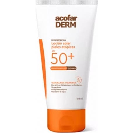 Acofarderm Spf 50+ Locion Solar Pieles Atopicas 150 ml