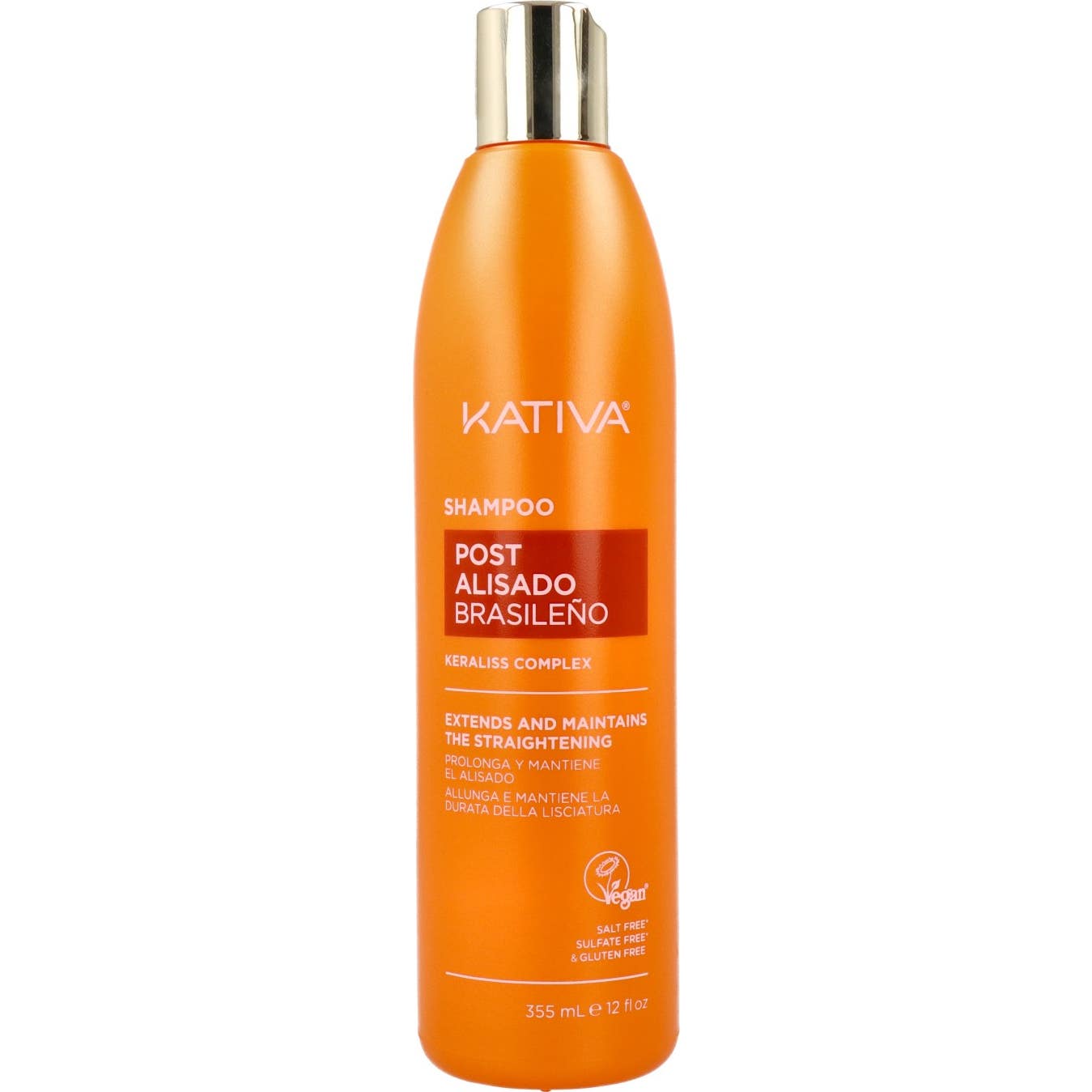 Kativa Post Lissant Brésilien Shampooing 55ml