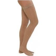 Medilast bas long avec dentelle noire T-XL 1 paire