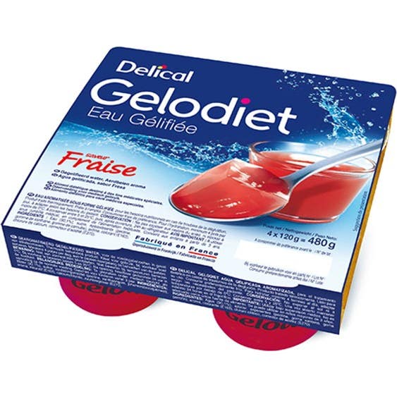 Delical Gelodiet Eau gel Frai 4X120