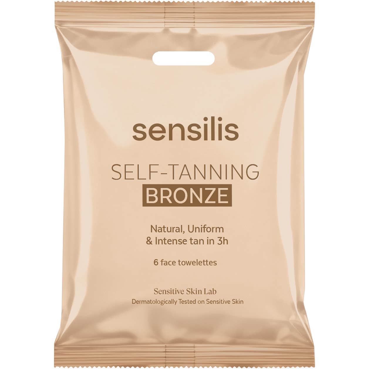 Sensilis Self Tanning Bronze 6 Lingettes Autobronzantes