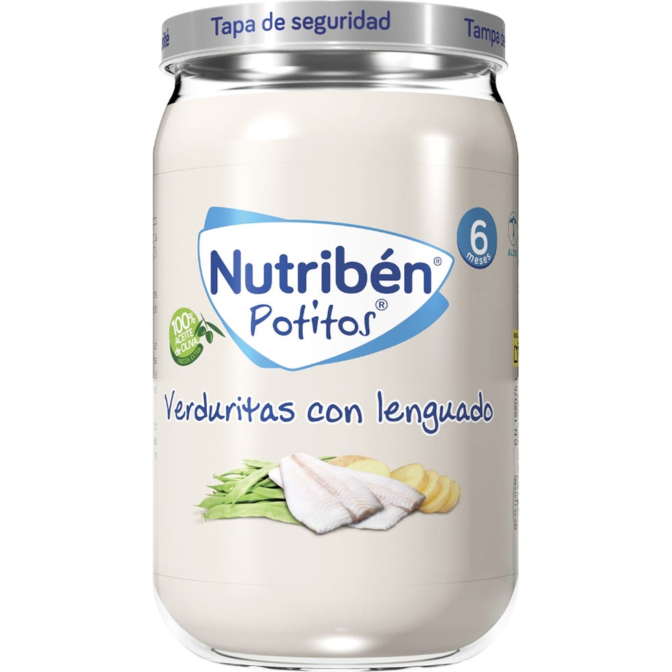 Nutriben Potito Verduritas Avec Sole 235Gr