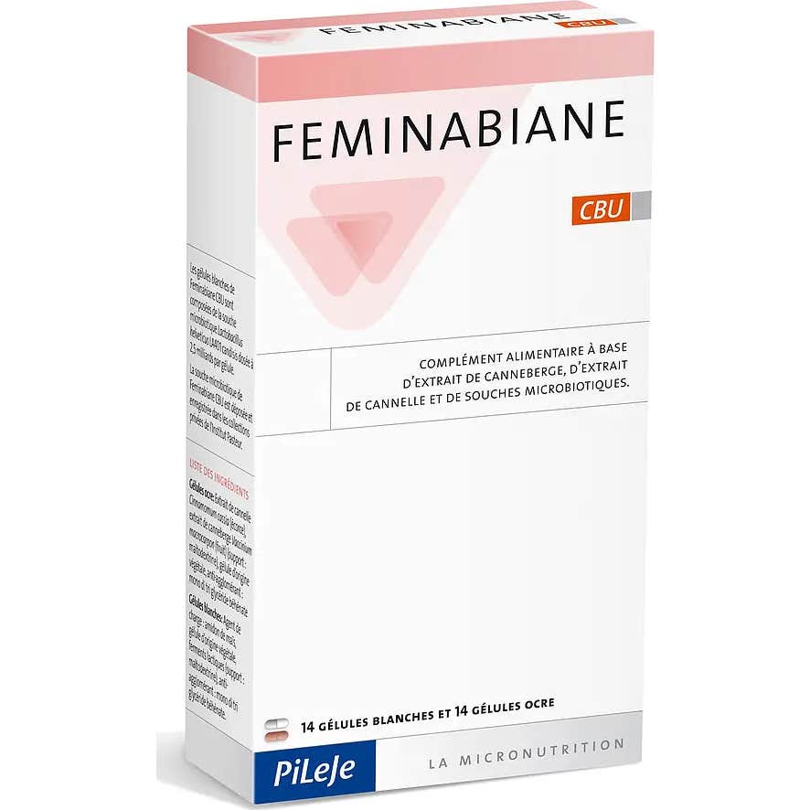 PiLeJe Feminabiane CBU 28 Gélules