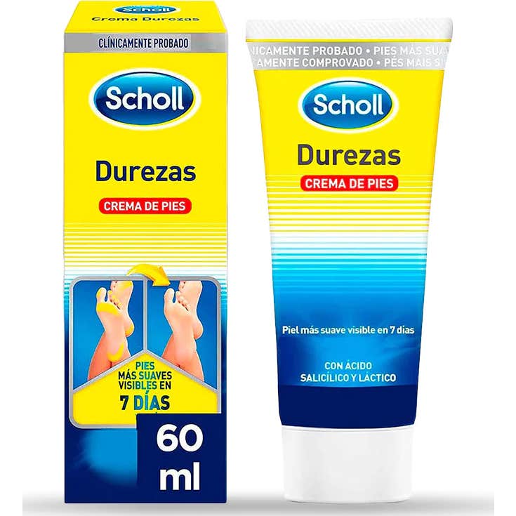 Scholl crème dureté des pieds 60ml
