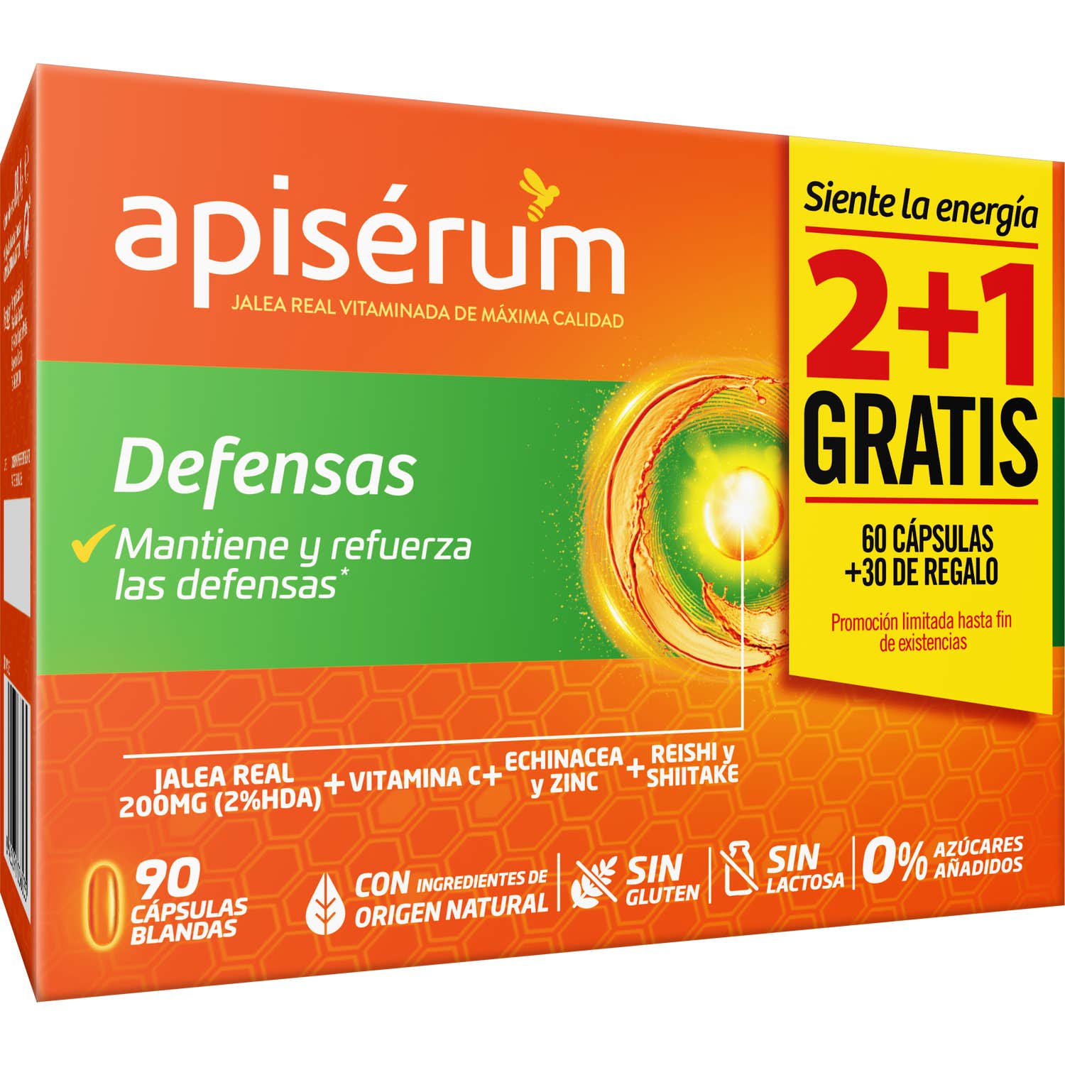 Femme Apisérum Défenses 90 Caps Taille 3