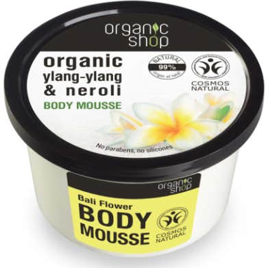 Organic Shop Mousse pour le corps aux fleurs de Bali 250ml