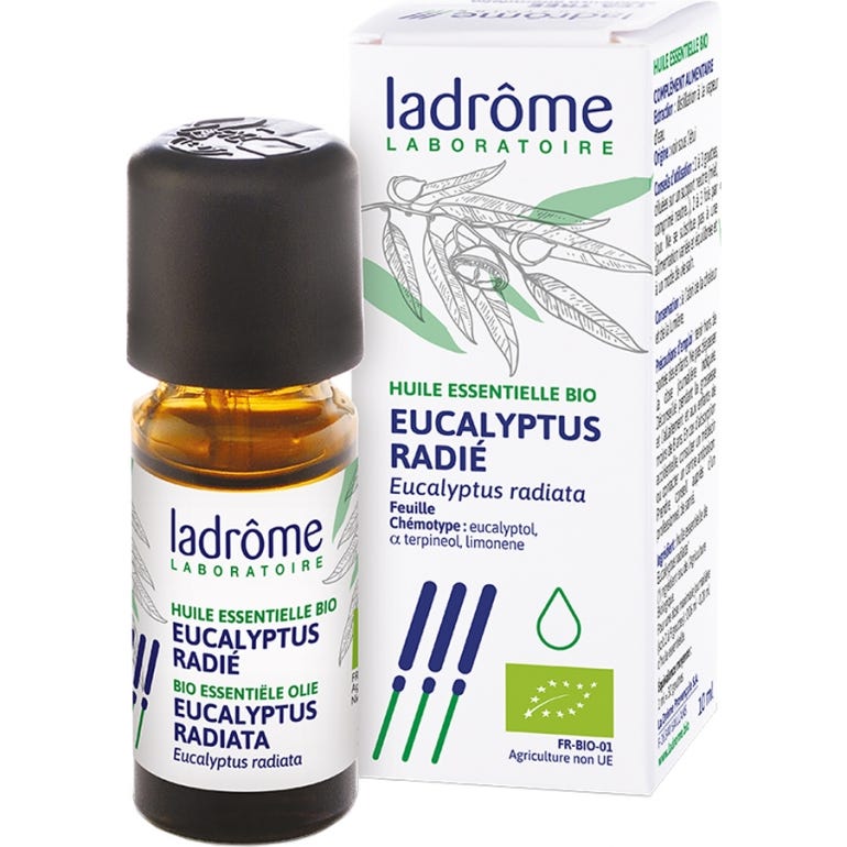 Ladrôme Huile Essentielle Eucalypt Radiata 10ml