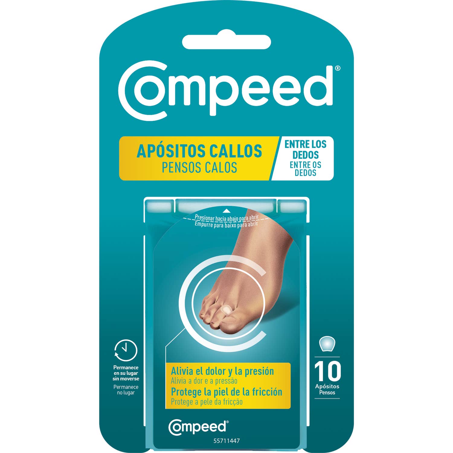 Compeed™ protection contre les callosités entre les doigts 10 Unités