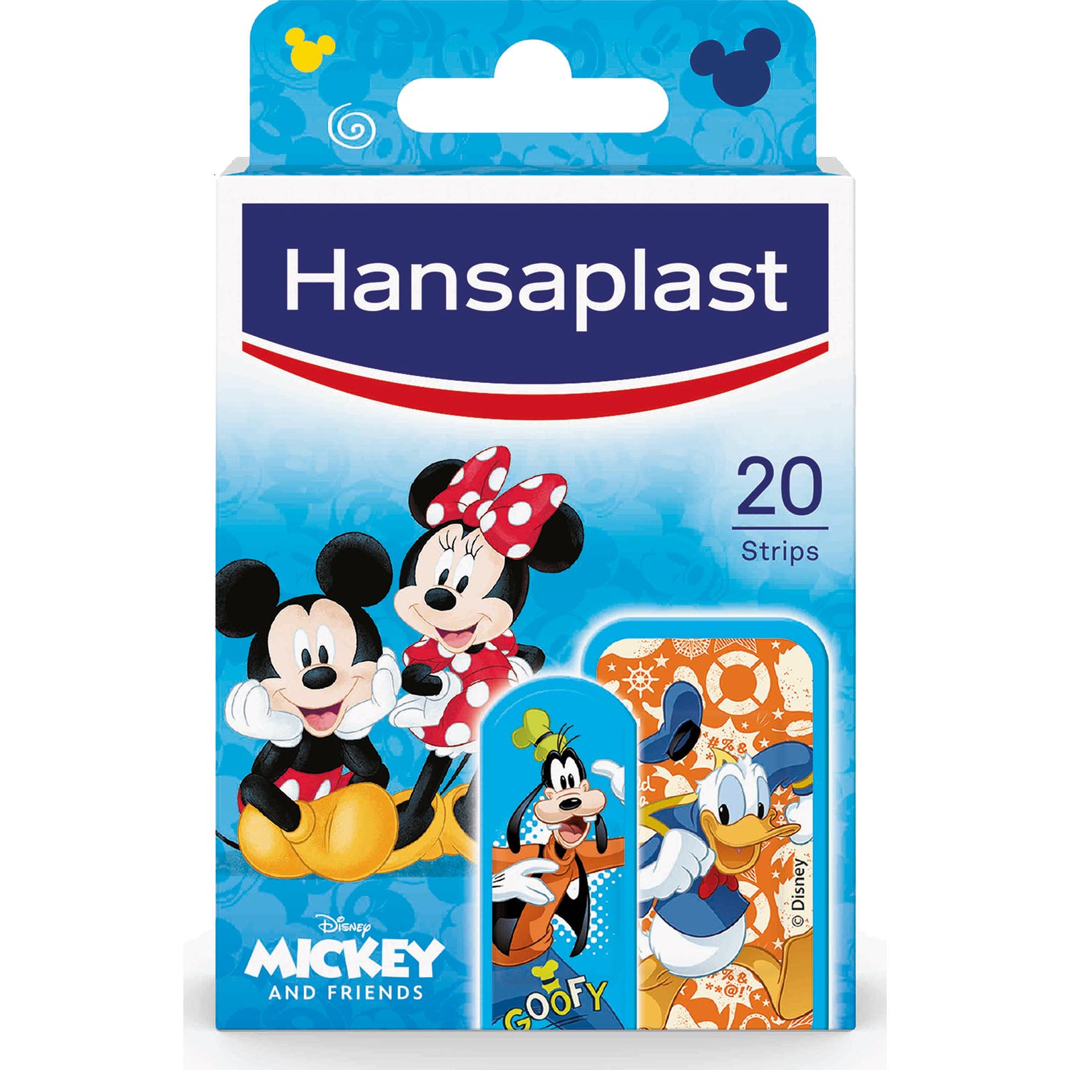 Hansaplast Disney Kids Mickey Adhesive Bandage 20pcs
