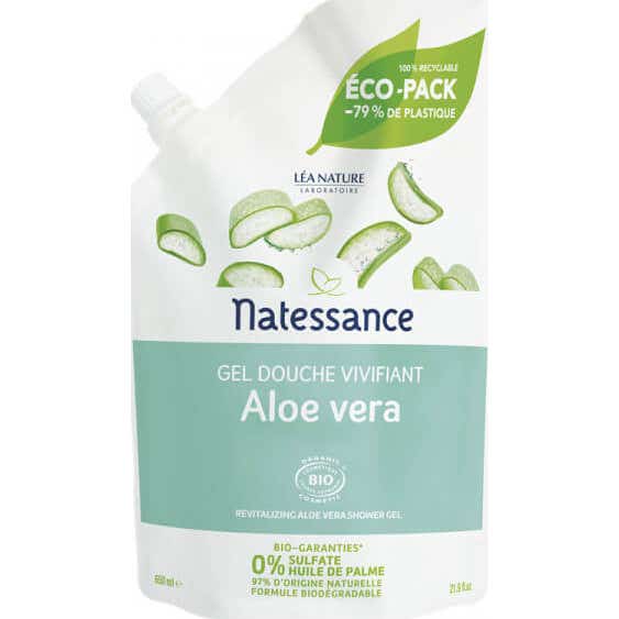 Natessance Gel Ducha Aloe Vera 650ml