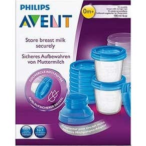Avent Via Via Récipients à lait maternel 10 verres