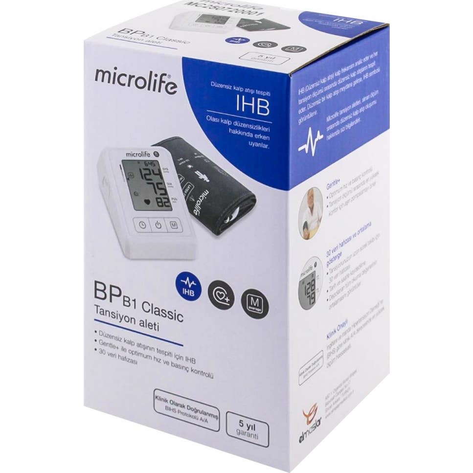 Microlife Tensiometro Braccia BP B1 1 Unità