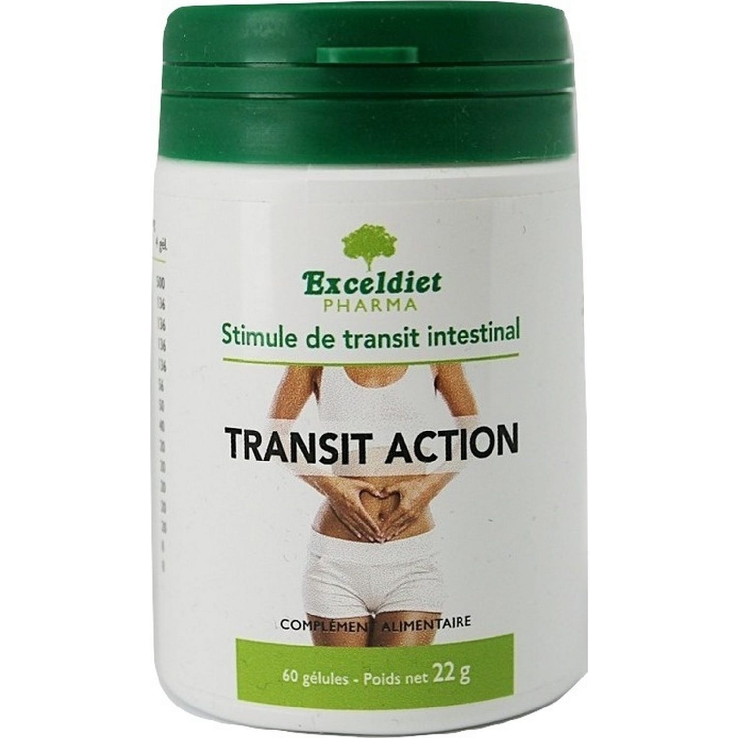 Exceldiet Pharma Transit Action 60 Gélules