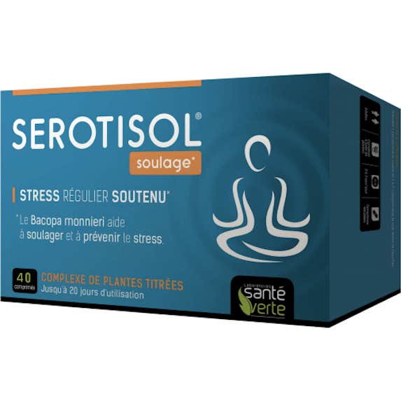 Santé Verte Serotisol Soulage 20 comprimés