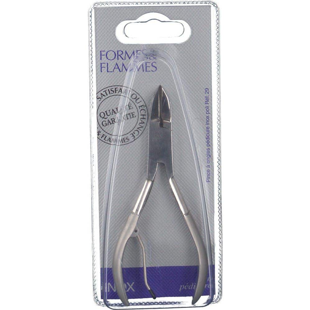 Formes Et Flammes Pince À Ongles Pédicure Manche Violet 12Cm