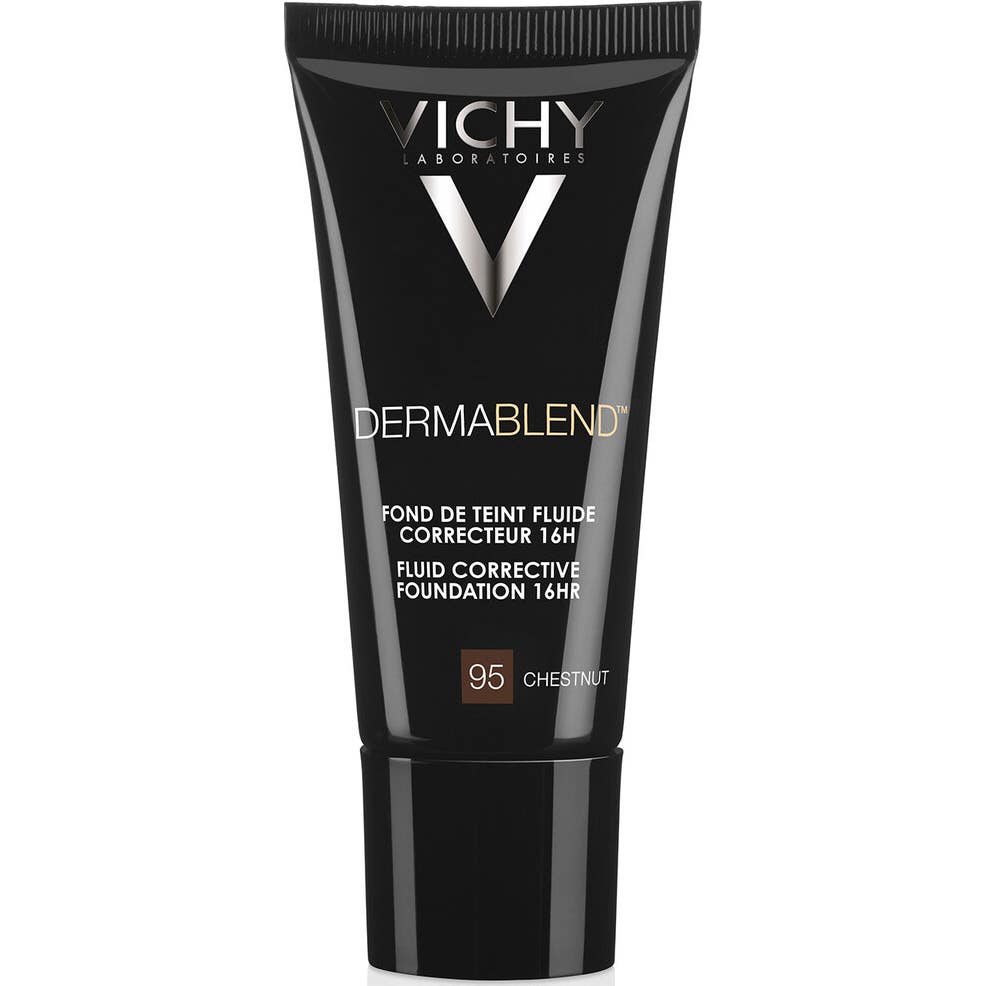 Vichy Dermablend Fond De Teint Fluide Correcteur 16h 95 Chestnut 30ml