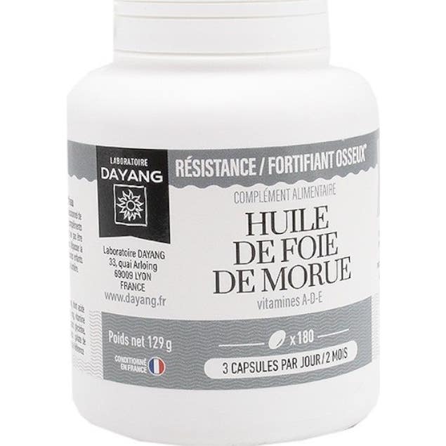 Dayang - Huile de Foie de Morue 180 capsules