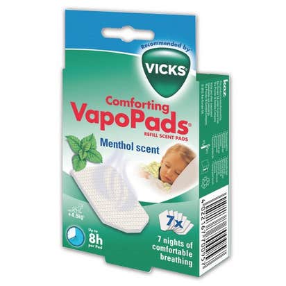 Vicks Comforting Vapopads Recharges Pour Diffuseur 7 Plaquettes