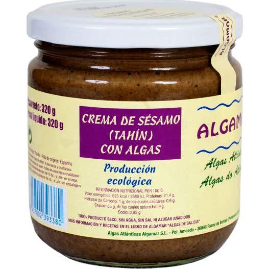 Algamar Crème de tahini au sésame et aux algues 320g