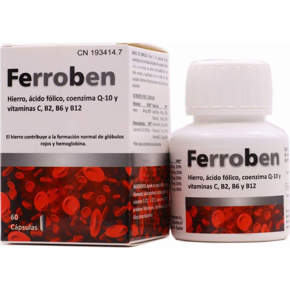 Bluecube Ferroben 60 Caps