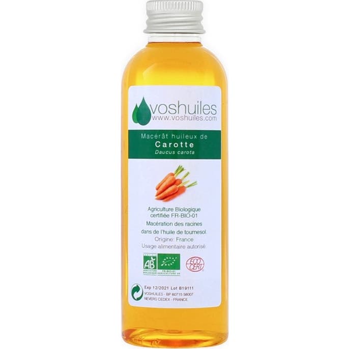 Voshuiles Macérât Huileux Bio De Carotte 100ml