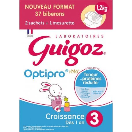 Guigoz Optipro 3 dès 12 Mois 1,2kg