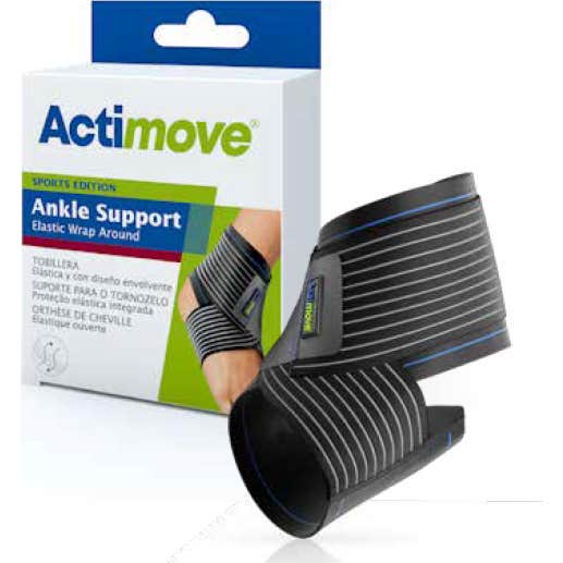 Actimove Elastic Ankle Support Strap L 1 Paire
