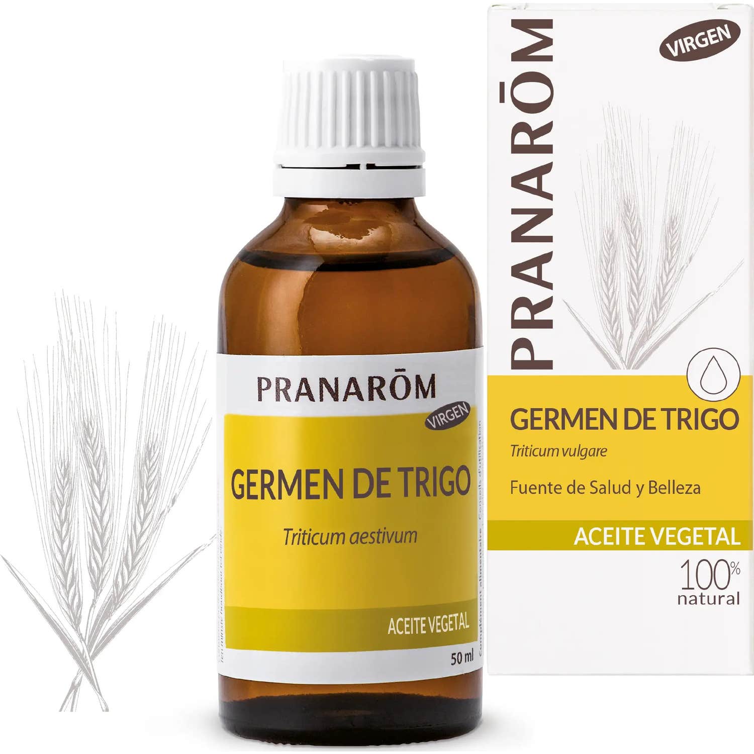 Pranarôm Huile végétale Germe de Blé 50ml