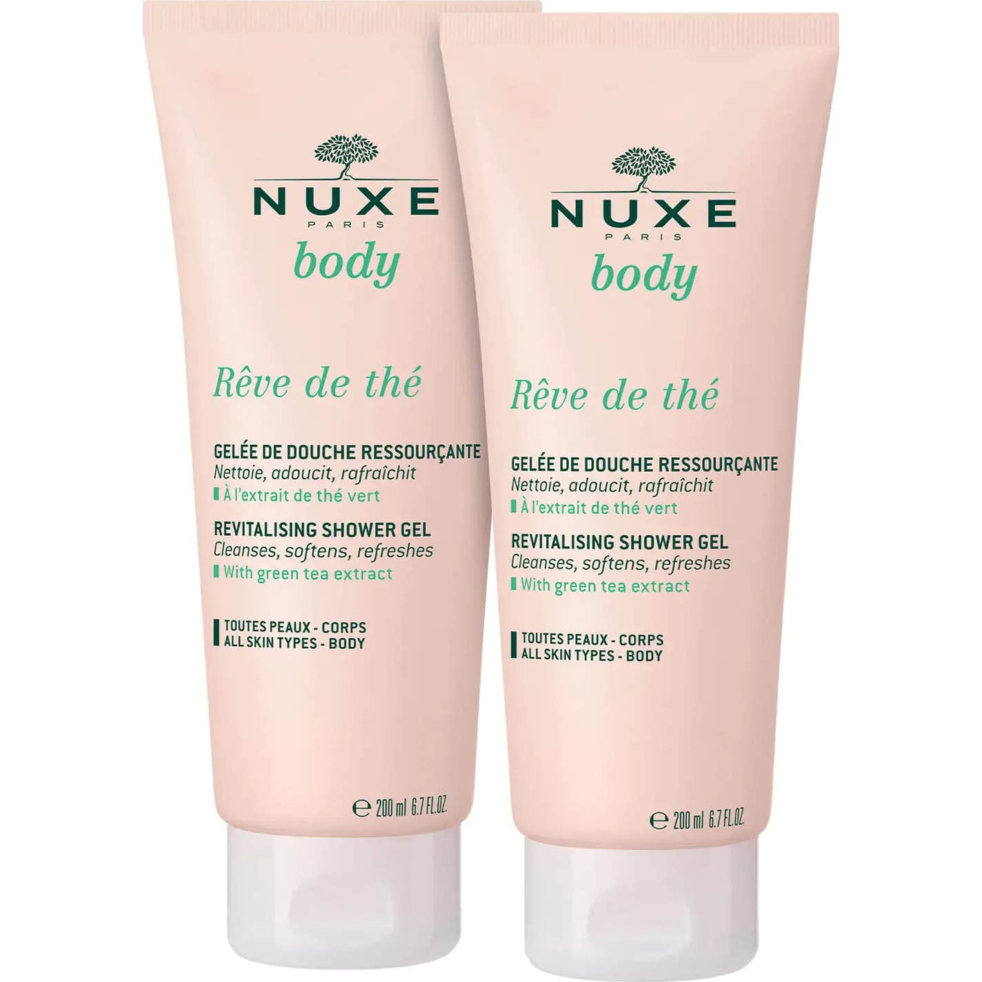 Nuxe Reve de The Gel Douche 2x200ml