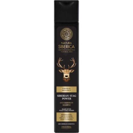 Natura Siberica el poder del ciervo sibervo siberiano champú anticaspa 250ml