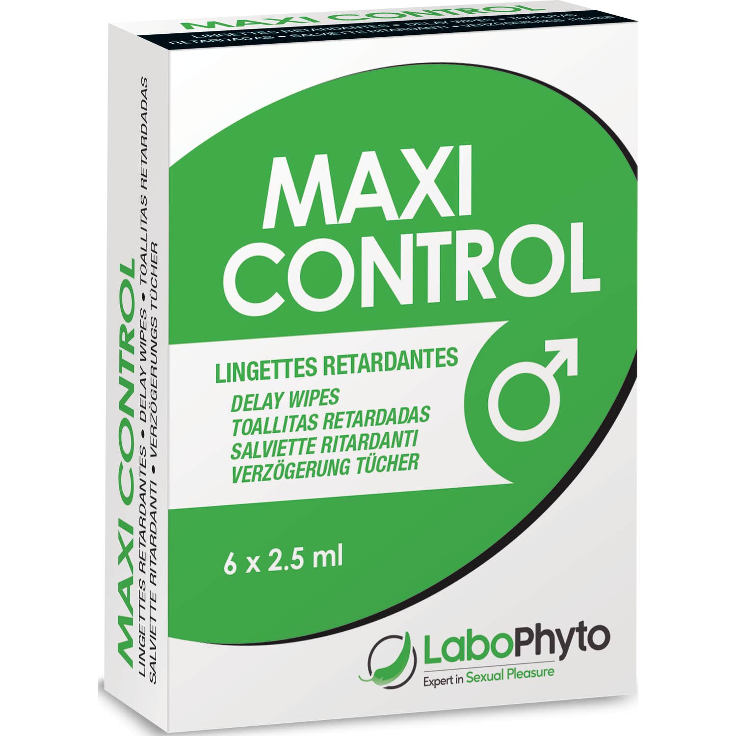 Labophyto Maxicontrol Lingettes Retardantes 6x2,5ml