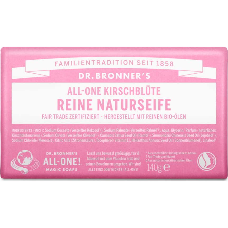 Dr. Bronner's Savon Solide Fleur De Cerisier Bio - Image 2