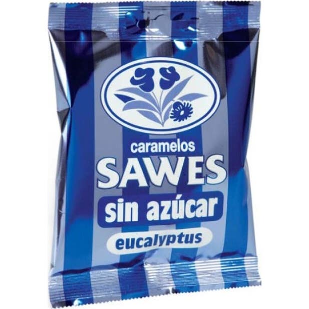 Sawes Comprimés balsamiques Arôme d'eucalyptus en sachet de 50g