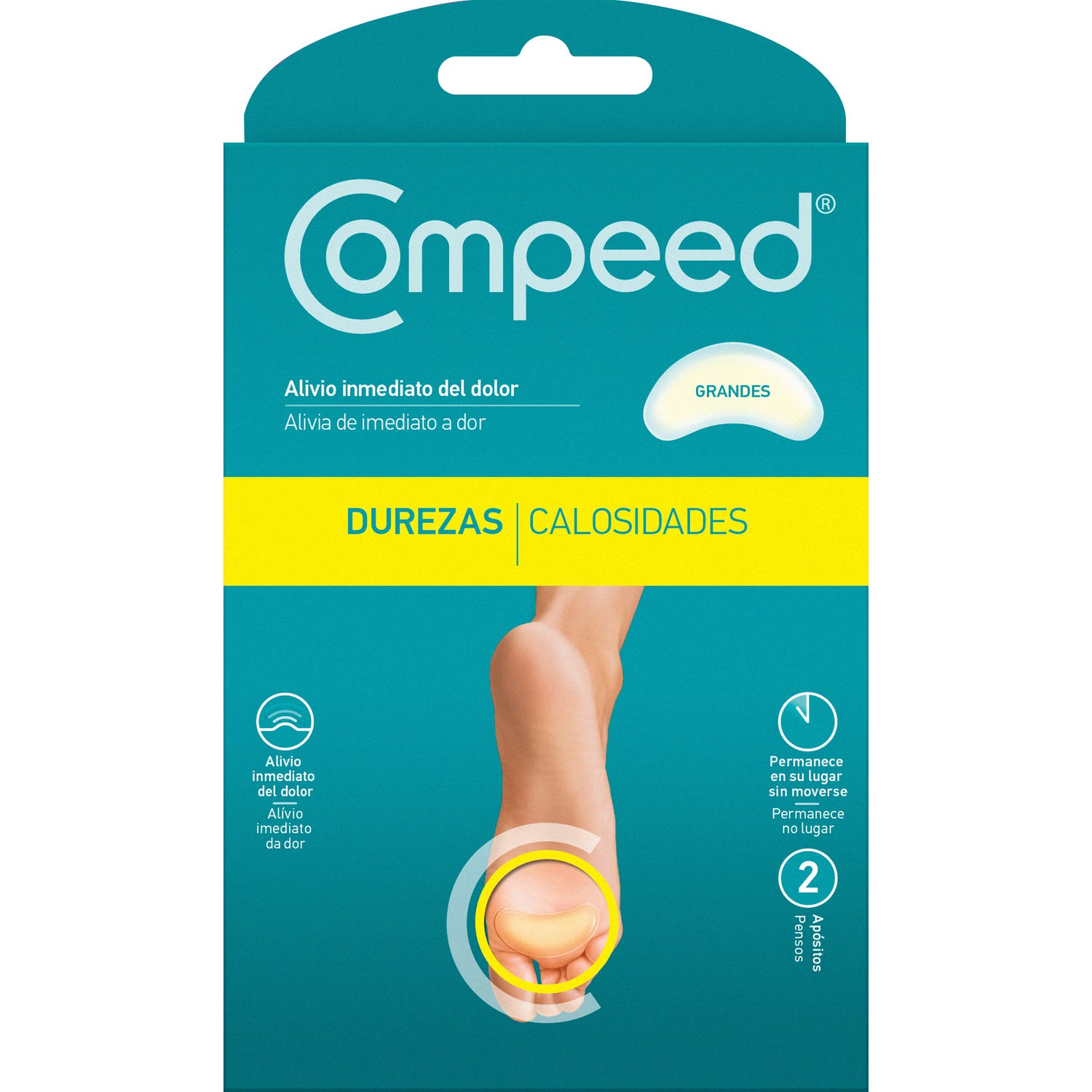 Compeed™ Dureté grande taille 2 pcs