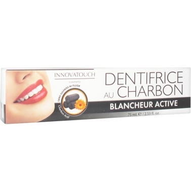 Innovatouch Dentifrice au Charbon sans fluor 75ml
