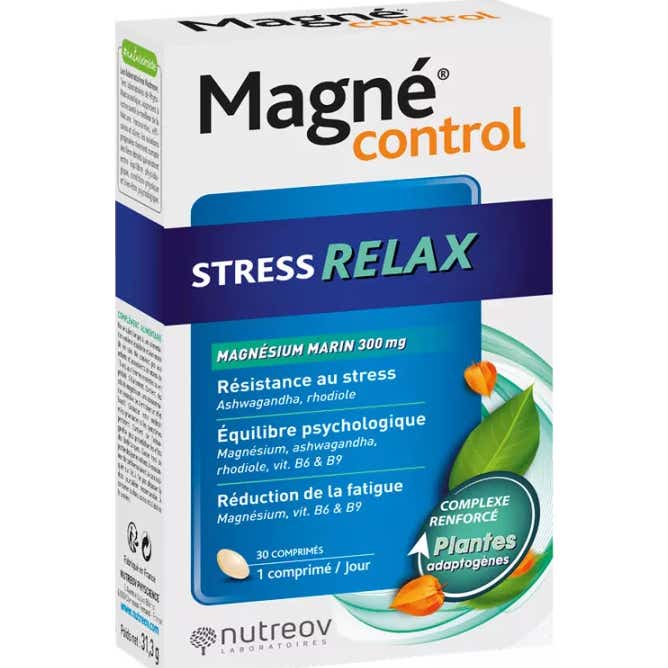 Nutréov Magné Control Stress/Relax 30 Comprimés