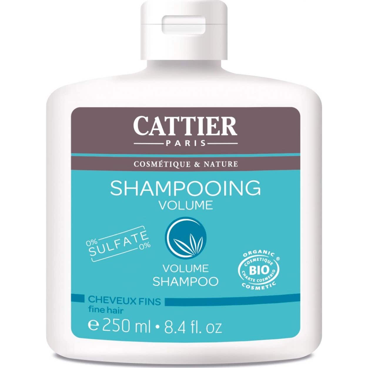 Cattier Paris Shampooing Shampooing Volume 250 ml