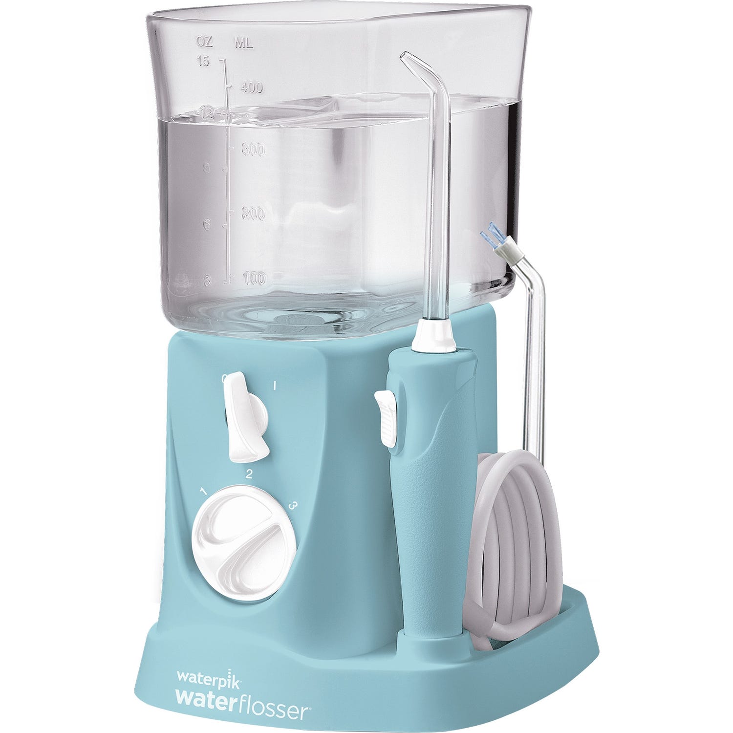 Waterpik Traveler Hydropulseur Électrique Bleu WP-300