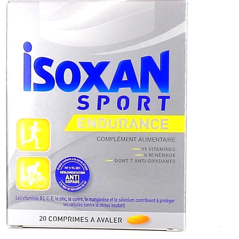 Isoxan Sport Endurance 20 Comprimés - Image 3