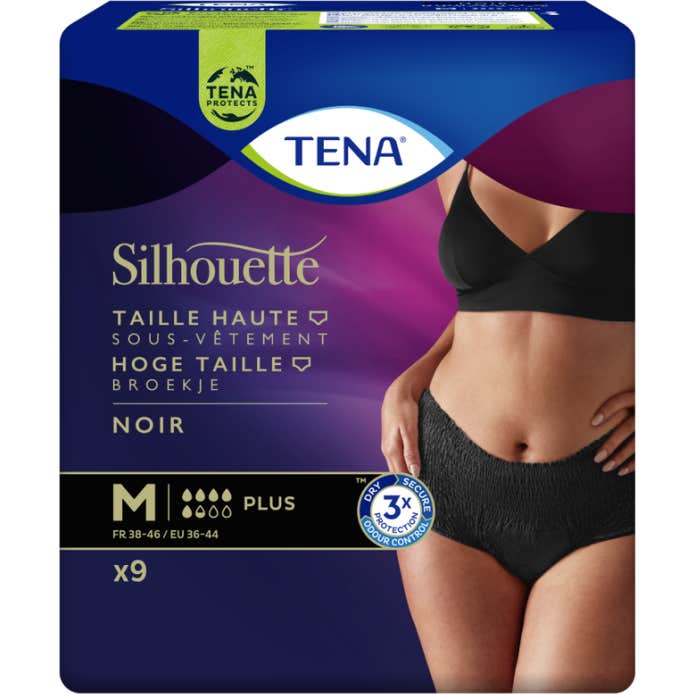 Essity Tena Silhouette Plus Noir Med X9