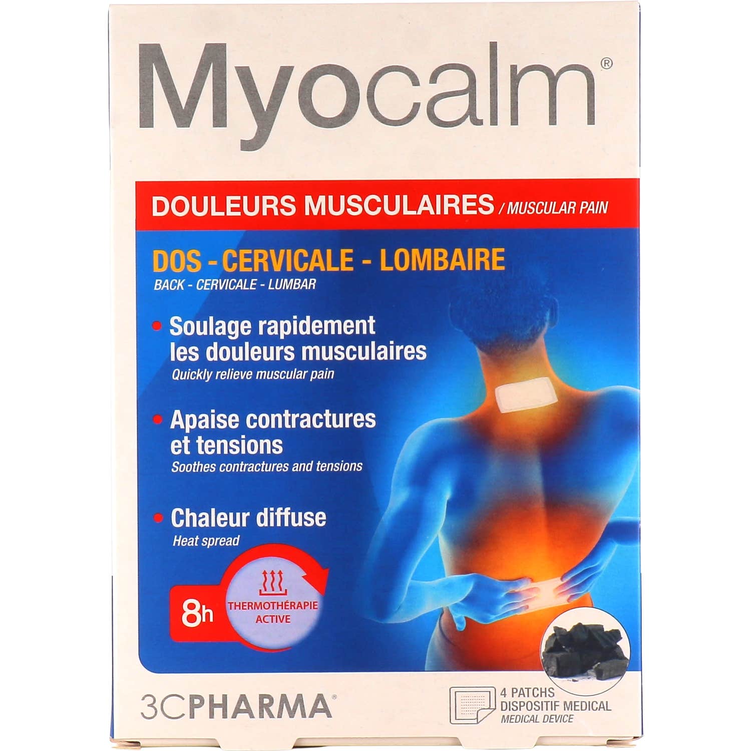 Myocalm Douleurs Musculaires 4 Patchs