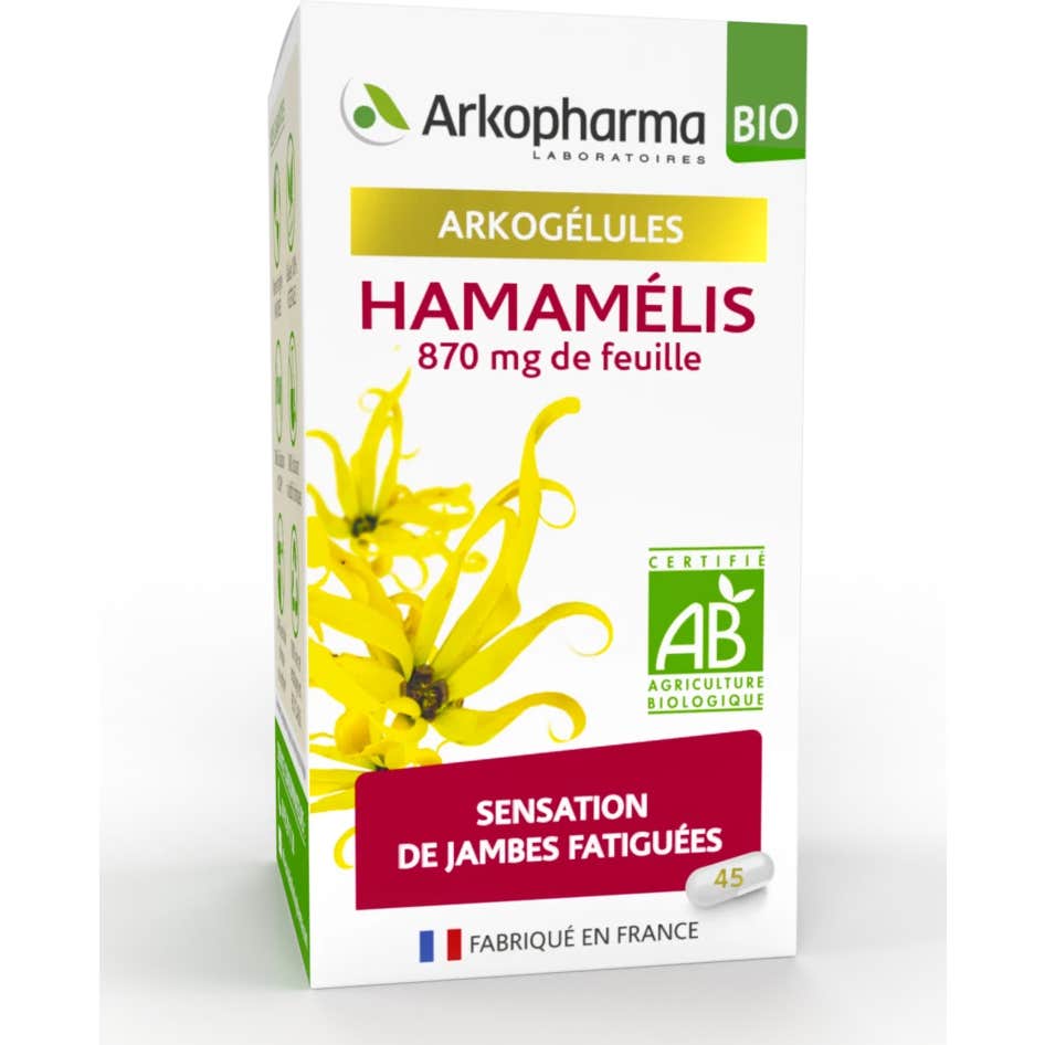 Arkogelules Hamamélis Bio 45caps