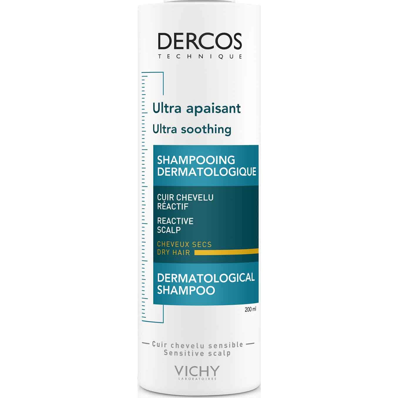 Vichy dercos Shampooing Sensitive Nutritif 200mL