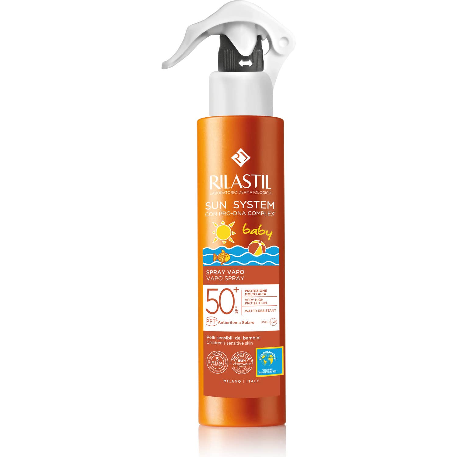 Rilastil Sun System Baby Spray Solar Corporal SPF50+ 200ml