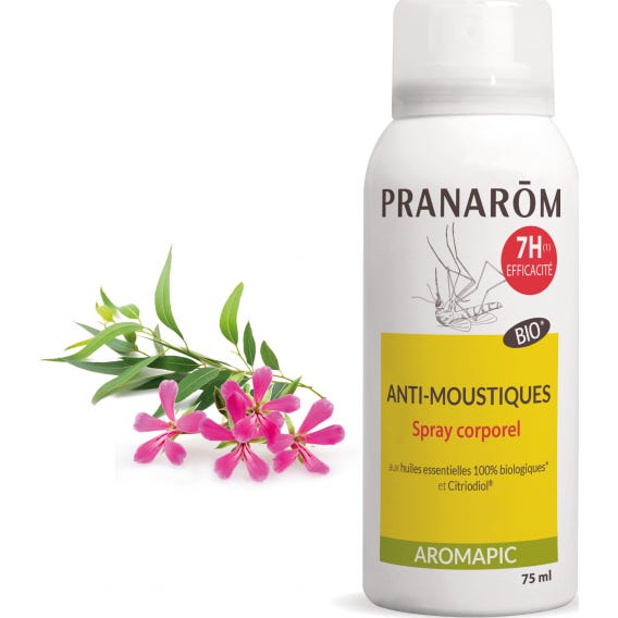 Pranarôm Aromapic Anti-moustiques Spray Corporel 75ml