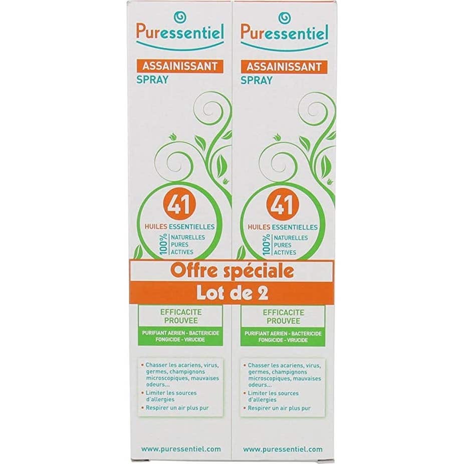 Puressentiel Pack Higienizante Spray 2x200ml