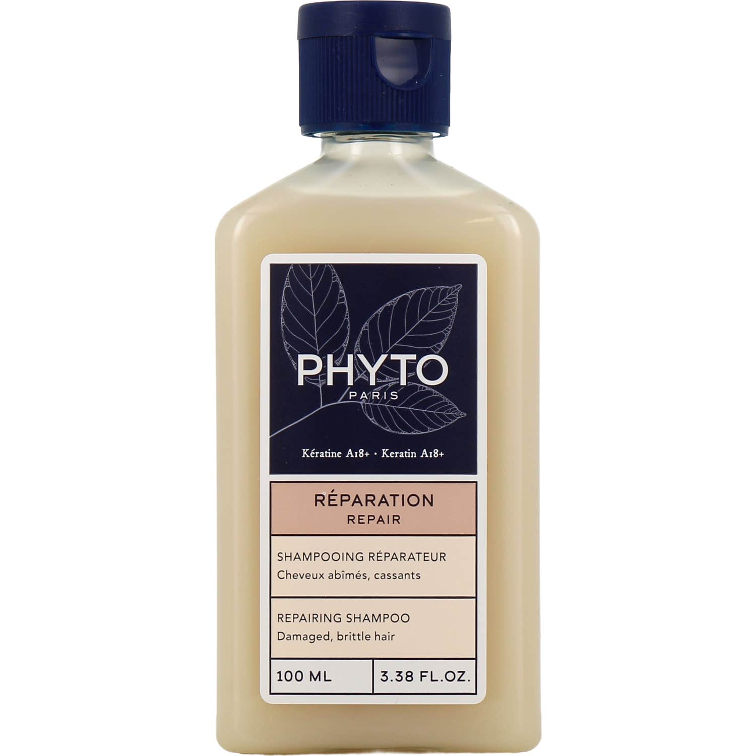 Phyto Phytokeratine Shampooing Réparateur 100ml