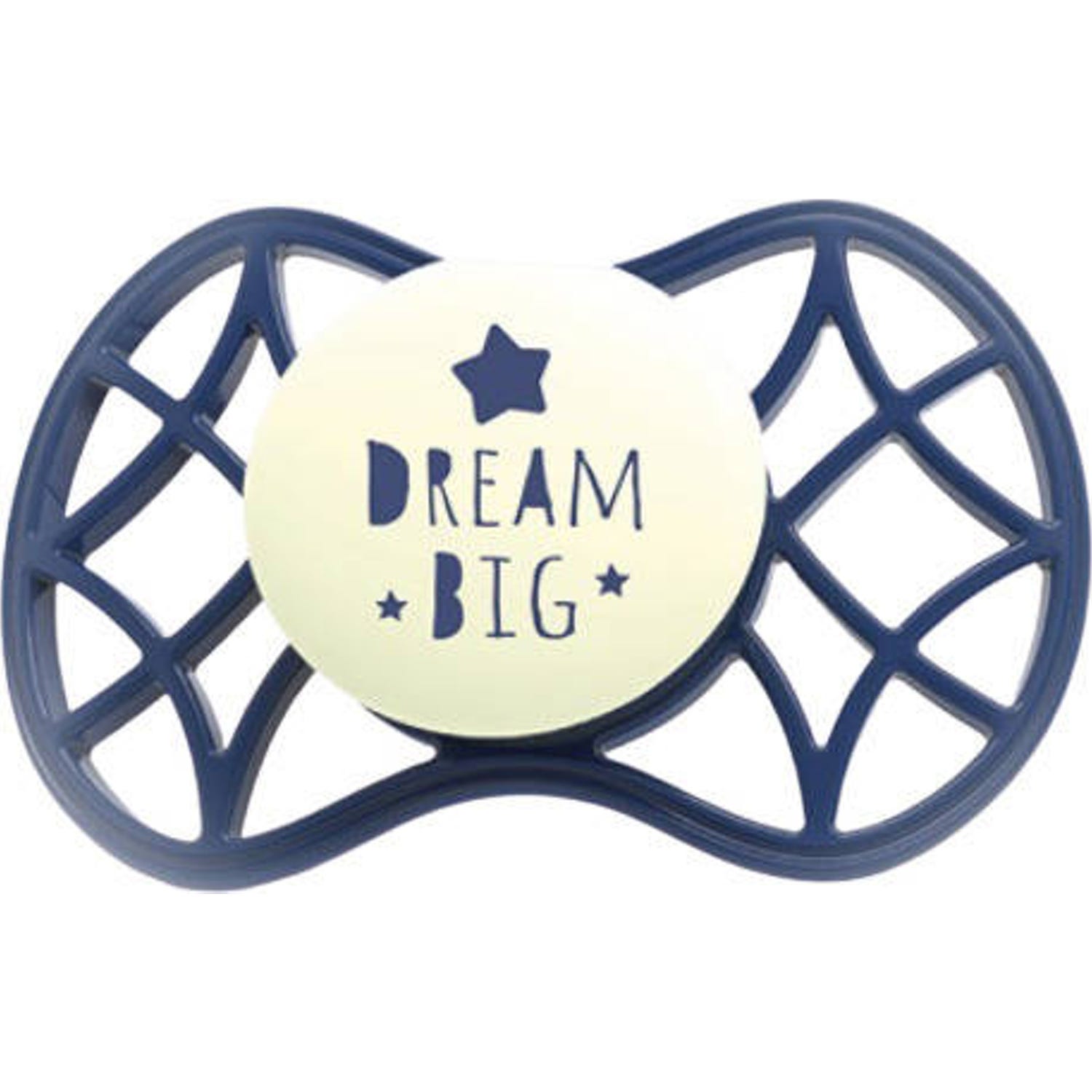 Nuvita Sucette Tétine Anatomique 6M+ G Blue Moon 1 Unité