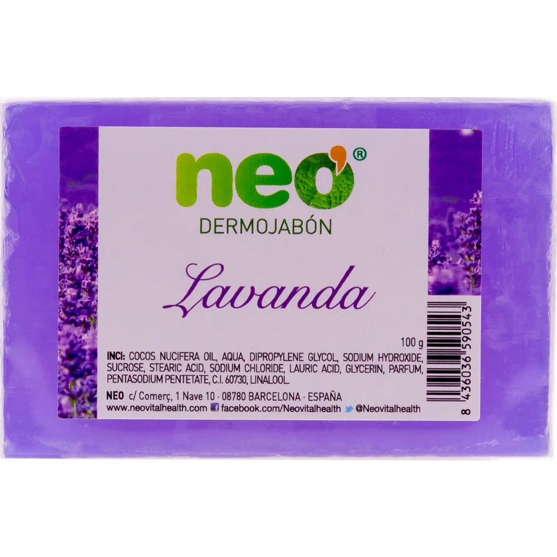 Savon Néo Lavande Pebble 100 G