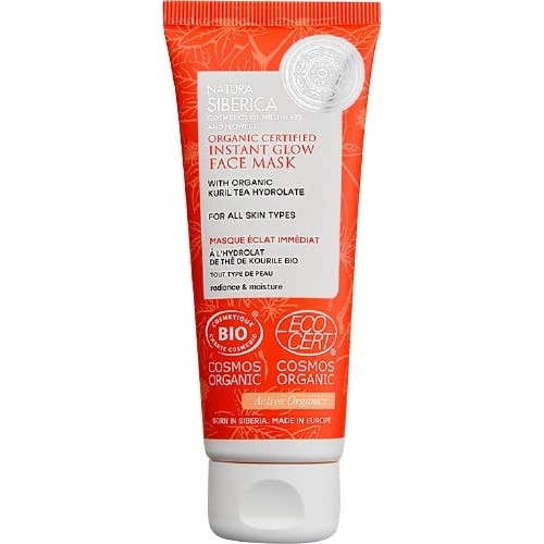 Natura Siberica Masque Visage Brillance Instantanée 75ml